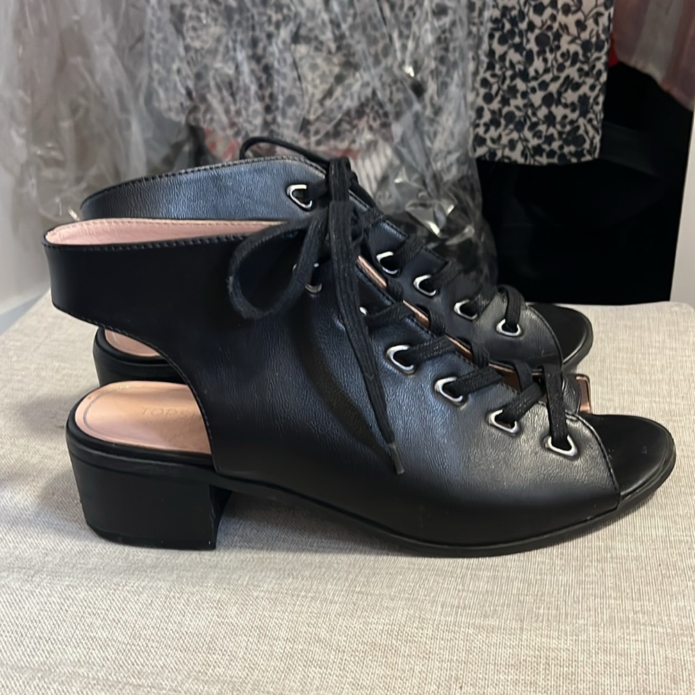 Top Shop Lace Up Boot-Style Sandal